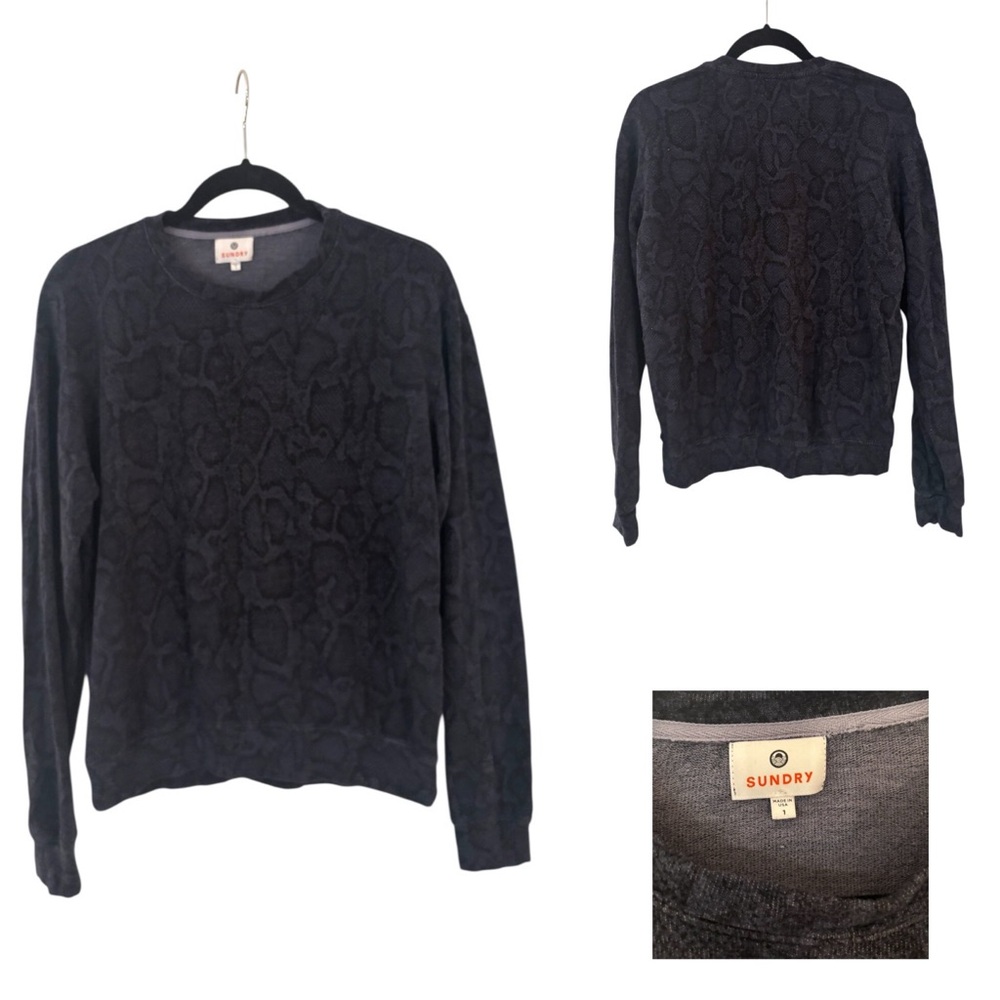 Sundry Python Pullover - Picture 1 of 4